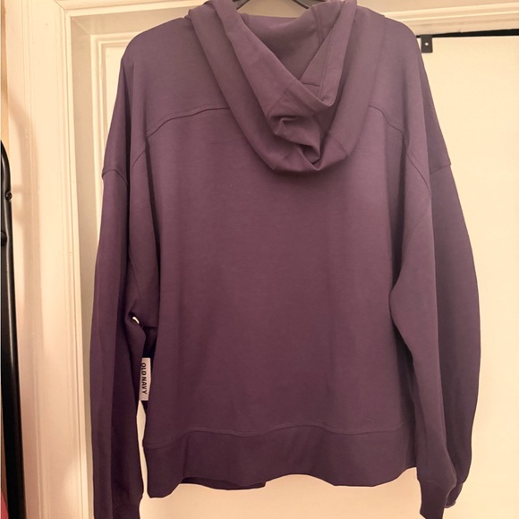 Old Navy Active Dynamic Fleece Hoodie – XXL – Purple – NWT - Picture 3 of 3